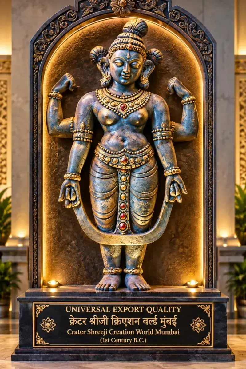 Lord Shrinathji Swaroop Clear-Cast Acrylic Divine Relief - Perspective 1