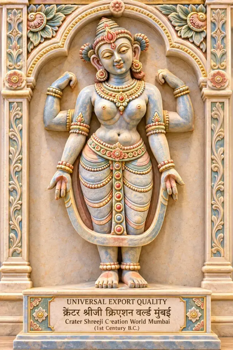 Radha Krishna Vrindavan Leela Optical Acrylic Encasement - Perspective 1